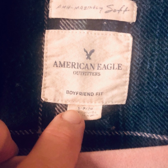 Boyfriend Flannel Shirt - Picture 2 of 3